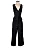 A New Day 100% Polyester Solid Black Jumpsuit Size XS - photo 1