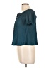 Torrid 100% Polyester Teal Short Sleeve Blouse Size Lg Plus (0) - photo 5