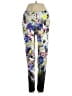 Gaelle Bonheur Paris Floral Purple Ivory Active Pants Size 1 - photo 1