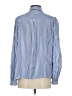 Max Studio Stripes Blue Long Sleeve Blouse Size S - photo 2