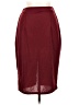 Unbranded Solid Burgundy Formal Skirt Size L - photo 1
