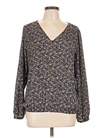 Ann Taylor LOFT Outlet Long Sleeve Blouse (view 1)