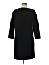 Daisy Fuentes 100% Polyester Solid Black Casual Dress Size M - photo 2