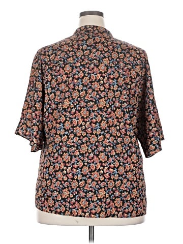 Jason Wu Collective Short Sleeve Blouse (view 2)