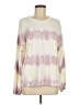 Sanctuary Tie-dye Ivory Pullover Sweater Size M - photo 1