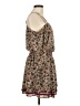 Floreat 100% Polyester Floral Brown Casual Dress Size 8 - photo 4