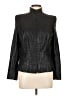 AKRIS Metallic Black Jacket Size 12 - photo 1