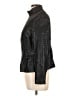 AKRIS Metallic Black Jacket Size 12 - photo 5