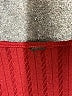 Unbranded Burgundy Long Sleeve Top Size L (estimated) - photo 7