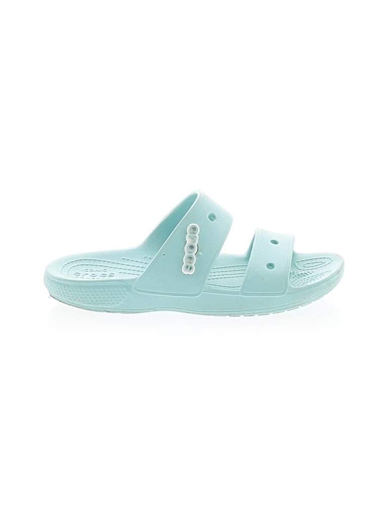 Pre-owned Crocs Sandals In Blue
