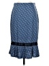 Max Studio 100% Polyester Argyle Blue Formal Skirt Size XS - photo 1