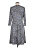 Sunny Leigh Paisley Gray Casual Dress Size M - photo 2