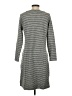 Duluth Trading Co. Stripes Gray Casual Dress Size S - photo 2