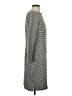 Duluth Trading Co. Stripes Gray Casual Dress Size S - photo 4