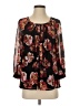 Madewell 100% Polyester Black 3/4 Sleeve Blouse Size S - photo 1