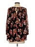 Madewell 100% Polyester Black 3/4 Sleeve Blouse Size S - photo 2