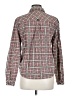 RVCA Plaid Burgundy Long Sleeve Button-Down Shirt Size M - photo 2
