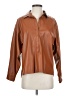 By Anthropologie 100% Polyester Brown Jacket Size XS - photo 1