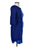 J.Crew 100% Wool Solid Blue Cocktail Dress Size 4 - photo 4