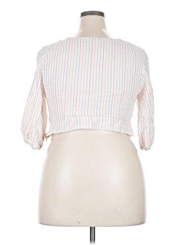 Sachin + Babi 3/4 Sleeve Blouse (view 2)