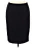 Bill Blass Solid Black Formal Skirt Size 14 - photo 1