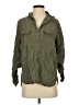 Babaton Green Long Sleeve Button-Down Shirt Size S - photo 1