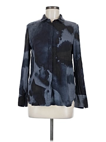 Lafayette 148 New York Long Sleeve Button-Down Shirt (view 1)