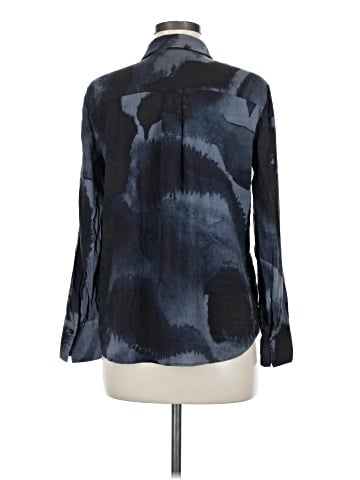 Lafayette 148 New York Long Sleeve Button-Down Shirt (view 2)