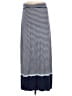 Max Studio Stripes Gray Casual Skirt Size L - photo 2