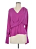 Atlein Collective 100% Polyester Purple Long Sleeve Blouse Size 6 - photo 1