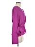 Atlein Collective 100% Polyester Purple Long Sleeve Blouse Size 6 - photo 4