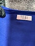 TOBI Blue 3/4 Sleeve Blouse Size XS - photo 7