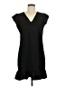 Shein 100% Polyester Solid Black Casual Dress Size 6 - photo 1