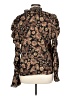 MISA Los Angeles 100% Polyester Paisley Black Long Sleeve Blouse Size L - photo 2