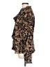 MISA Los Angeles 100% Polyester Paisley Black Long Sleeve Blouse Size L - photo 5