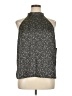 Chelsea28 100% Polyester Black Sleeveless Blouse Size XL - photo 1