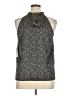 Chelsea28 100% Polyester Black Sleeveless Blouse Size XL - photo 2