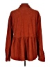 Unbranded 100% Polyester Brown Long Sleeve Blouse Size L - photo 2