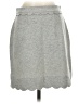Club Monaco Solid Gray Wool Skirt Size 2 - photo 1