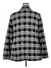 Nic + Zoe Plaid Gray Coat Size 2X - photo 2