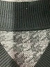 Unbranded Houndstooth Black Sweater Vest Size L - photo 7