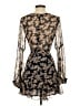 Saints + Secrets 100% Polyester Floral Black Cocktail Dress Size S - photo 2