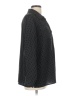 Elementz Polka Dots Black Long Sleeve Blouse Size L - photo 4