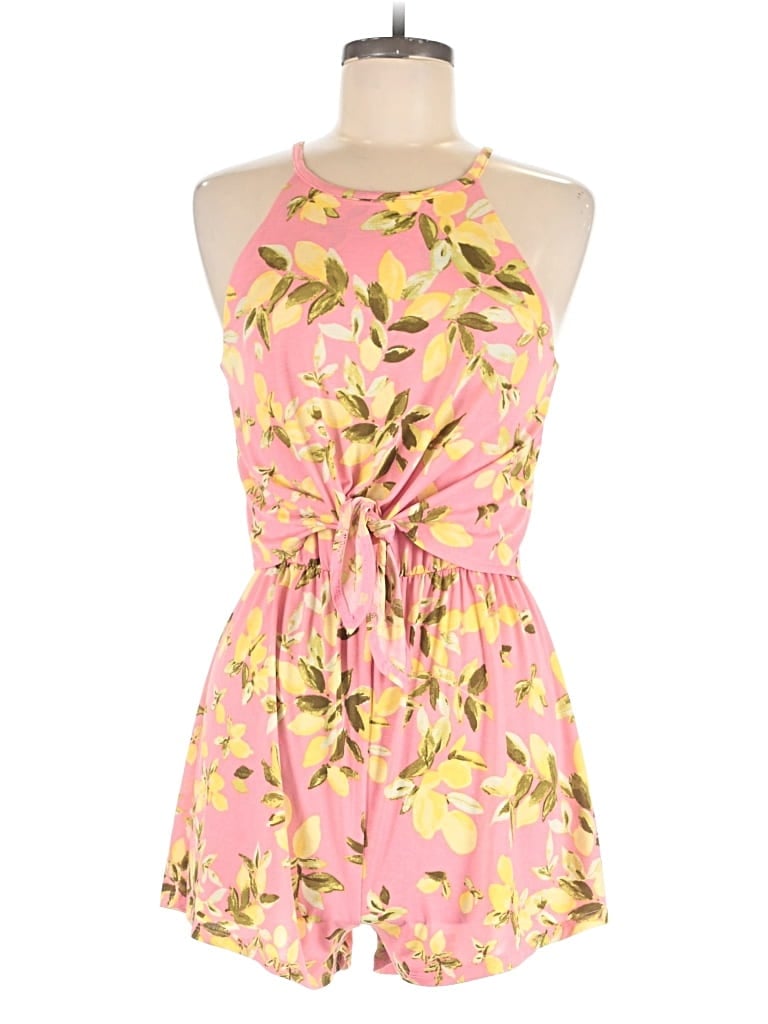 Pre-owned Haute Monde Romper In Pink