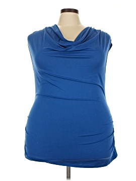 Shein Curve Sleeveless Blouse