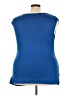 Shein Curve 100% Polyester Blue Sleeveless Blouse Size 4X - photo 2