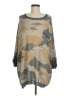 Jodifl 100% Acrylic Camo Gray Tan Poncho Size M - photo 1