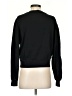 Express One Eleven Solid Black Sweatshirt Size S - photo 2