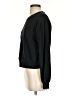 Express One Eleven Solid Black Sweatshirt Size S - photo 5