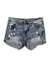 Encore Stars Blue Denim Shorts Size 13 - photo 1